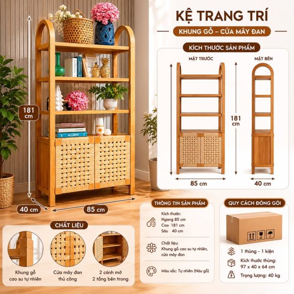 TỦ VÒM DECOR